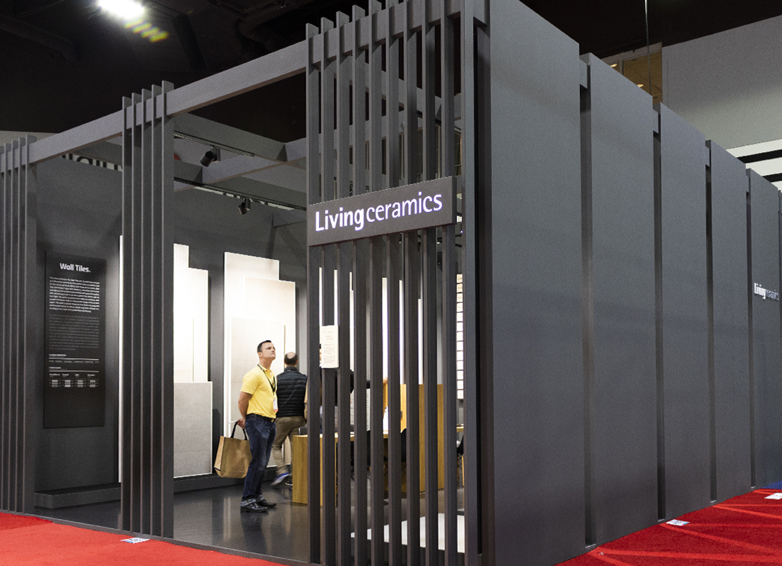 Living Ceramics goes to Coverings in the 2018 edition