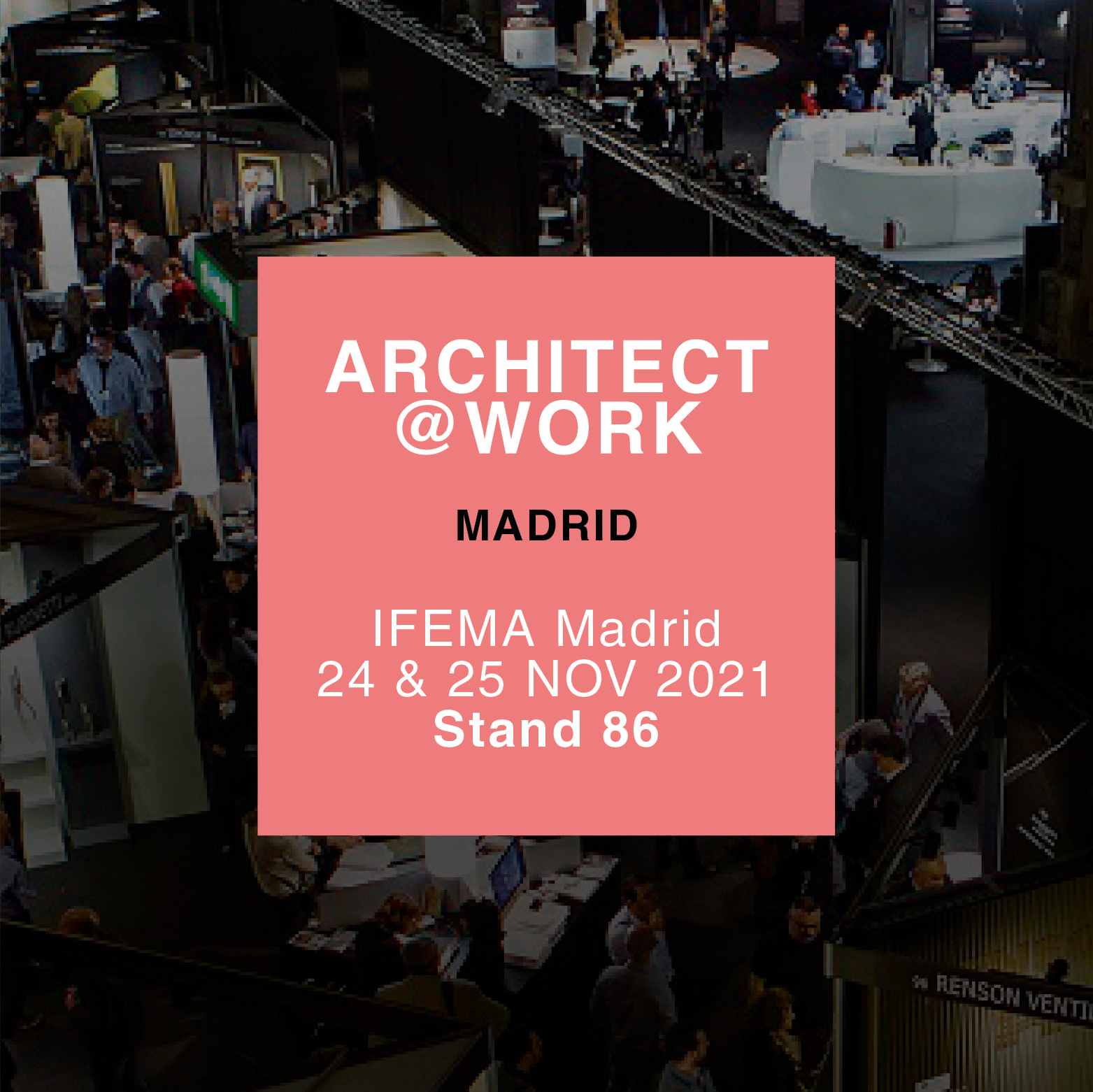 Livingceramics participará en el Architect@Work de Madrid los días 24 y 25 de noviembre
