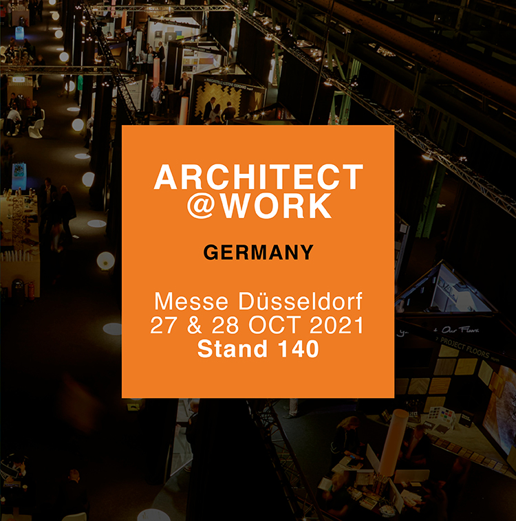 Besuchen Sie uns am 27. und 28. Oktober auf der Architect@Work in Düsseldorf